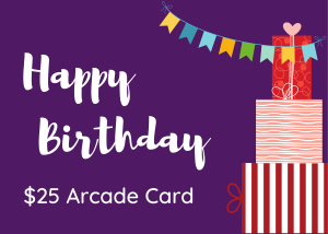 25 Arcade Card